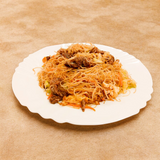 Prženi pirinčani rezanci sa govedinom (21牛肉炒粉干)
