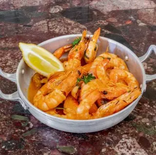 Gambas na Frigideira