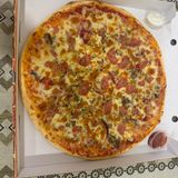 Pizza Con Jamón De Pavo