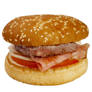 Hamburguesa de Cerdo con patatas fritas