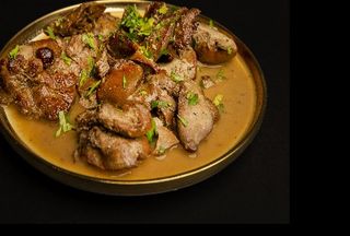 Ficatei Cu sos de usturoi 