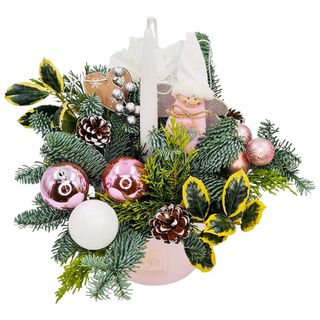 Aranjament in cutie de craciun