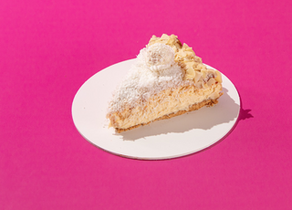 Tarta De Queso Porción Raffaello