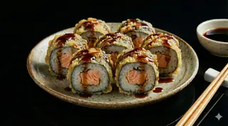 Sake tempura