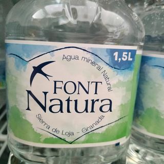 Agua font natura 1,5 L