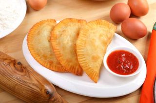 Чебуреки с курочкой и сыром (3 шт.)