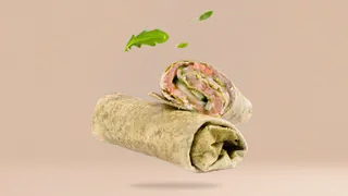 Wrap z łososiem