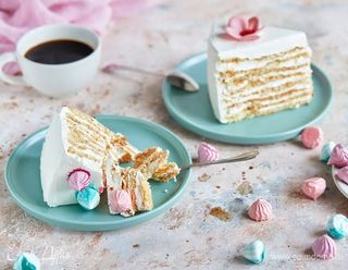 Десерт "Молочная девочка"