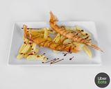 Ración De Crujientes De Queso Y Puerro