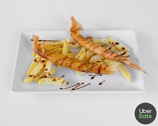 Ración De Crujientes De Queso Y Puerro