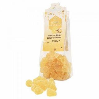 Jeleu cu miere și aromă de lămâie și ghimbir (100g)