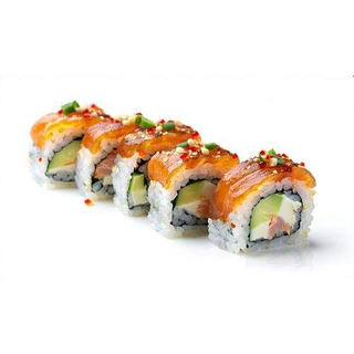 280.Uramaki solomillo de ternera,pepino y puerro  (8 uds.)
