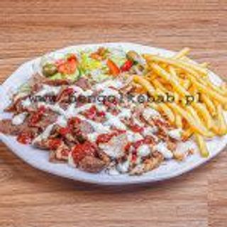 Talerz kebab samo mięso