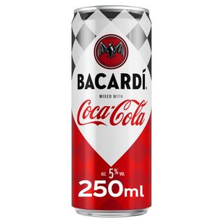 Bacardi con Coca-Cola Zero 250ml