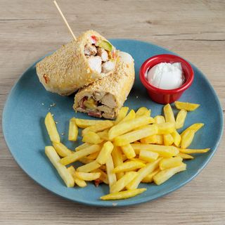 Wrap sa grilovanom piletinom i povrćem