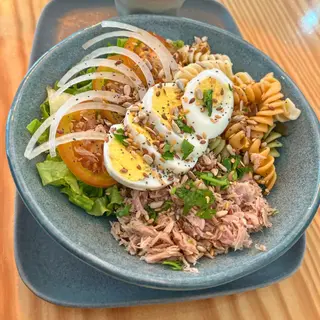 Salada de Ovo e Bacon