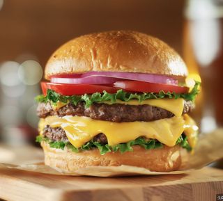 Hamburguesa torre americana