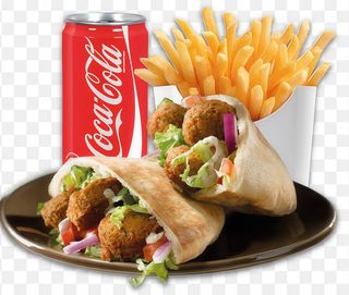 6. Menú Durum De Falafel