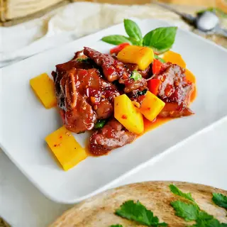 Boeuf à l'Ananas