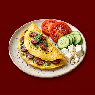 Omlet sa sudžukom