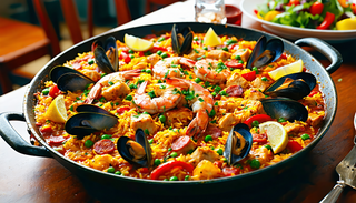Paella Española+ Cola gratuit 