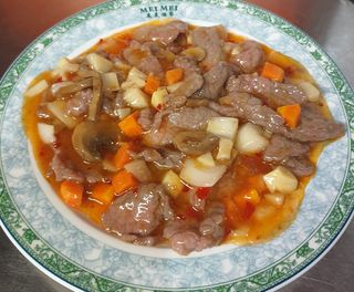 Vaca com Molho Picante