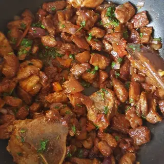 Pork wet fry