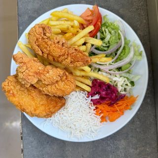 Menu Crispy Chicken Prato