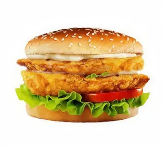Double Chicken Burger