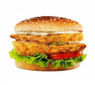 Double Chicken Burger