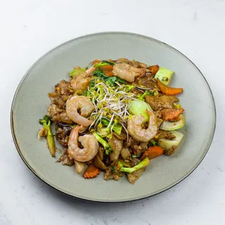 Pad See Ew Shrimp