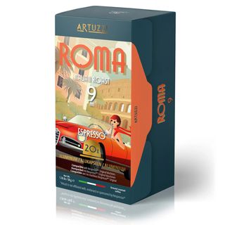 "Artuzzi Roma" Espresso - 20 ALUMINUM PODS/ "არტუცი რომა" ესპრესო - 20 ალუმინის კაფსულა