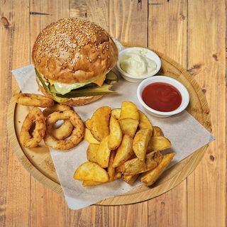 Cheeseburger 450 gr