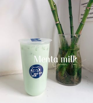 Menta milk green tea 薄荷奶绿