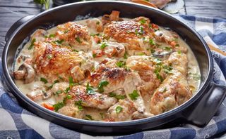 Fricassée de poulet