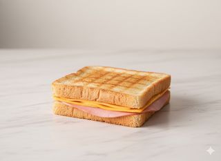 Toast formaggio e cotto