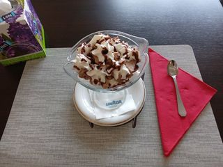 Piure de castane cu frișcă