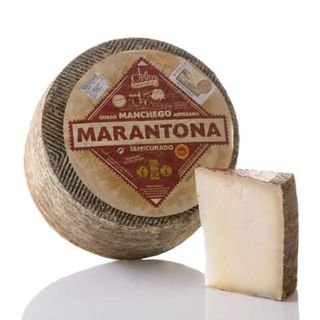 Queso Manchego Artesano Semi-Curado 1 Cuña De 200Gr. Aprox.