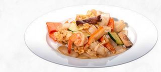 Gnocchi di riso con frutti di mare