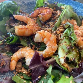 Ensalada Thai  de langostinos 