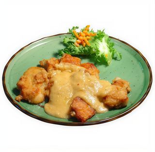 81.Pollo Con Crema De Almendras