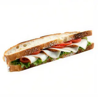 Bocadillo de bull blanco