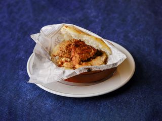 Arepa de Jamón Asado