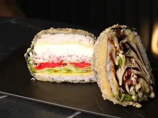 Бургер з крабом (470g)