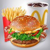 HrBurger Beef McMenu