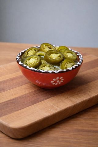 Ardei jalapeno feliați în oțet