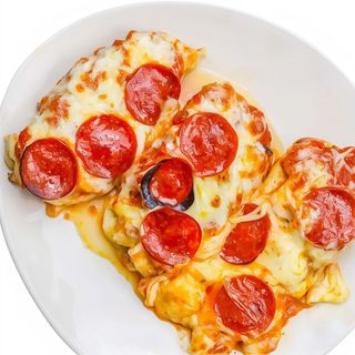 Pechuga de pollo pepperoni