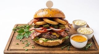 Bekon hot burger