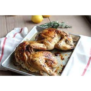 Roasted Rosemary Chicken Half