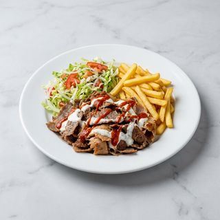 Piatto doner kebab